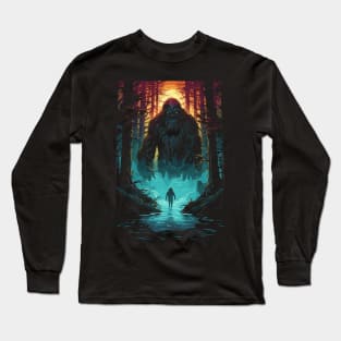 Bigfoot Monster Long Sleeve T-Shirt